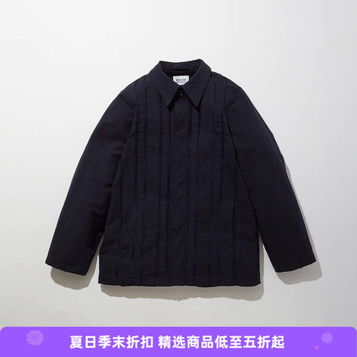 KUON和纸纤维休闲夹克外套