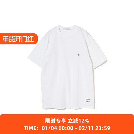 UNDERCOVER x nonnative联名系列复古照片圆领短袖T恤-1 TEE