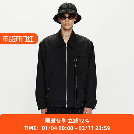 Song for the Mute JACKET 意大利产经典款夹克 翻领拉链外套