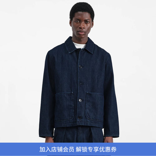YMC GROUNDHOG JACKET 男装有机棉水洗牛仔夹克外套