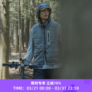 男女款 WIND 新雪丽3M高科技保暖绒薄棉马甲背心外套 and WHEELS