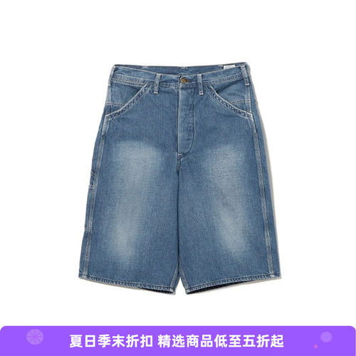 orslow WIDE FIT 30'S PAINTER 30年代复古宽松牛仔工装短裤