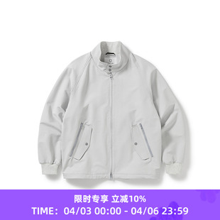 WHEELS WIND 男女中性款 机能性透气防泼水哈灵顿夹克外套 and