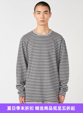 nanamica Stripe Jersey 男女中性款Coolmax透气干爽条纹长袖T恤