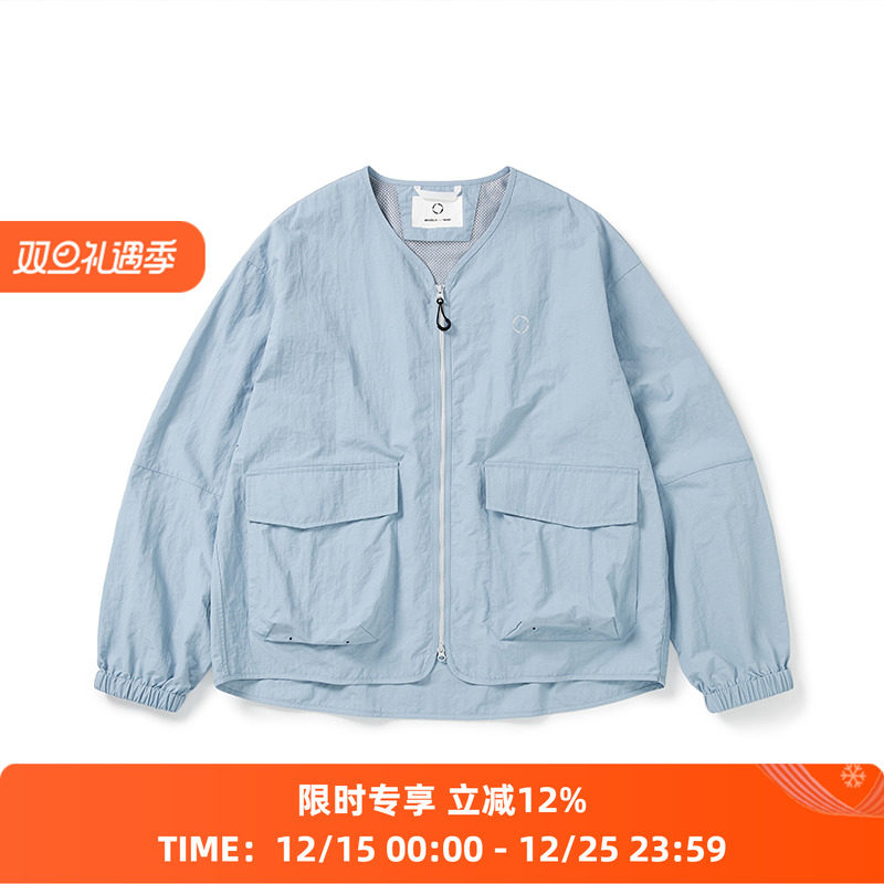 WHEELSandWIND无领夹克