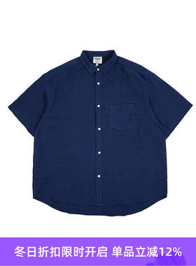 THING FABRICS TF Oversized Shirt日本今治毛巾面料宽松短袖衬衫