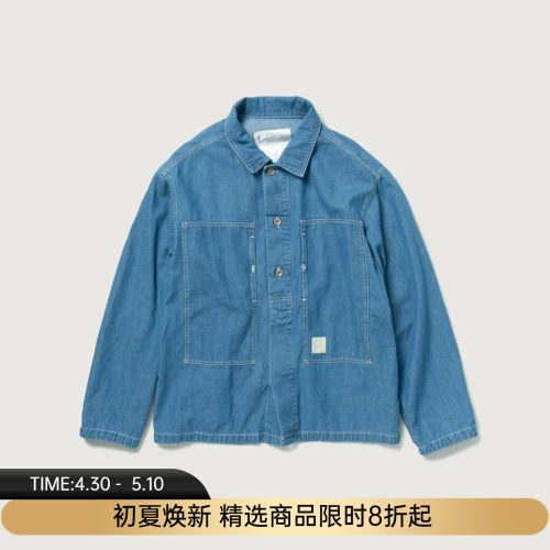 INNAT M35 DENIM SHIRT JACKET 职人复古水洗军事风牛仔衬衫夹克