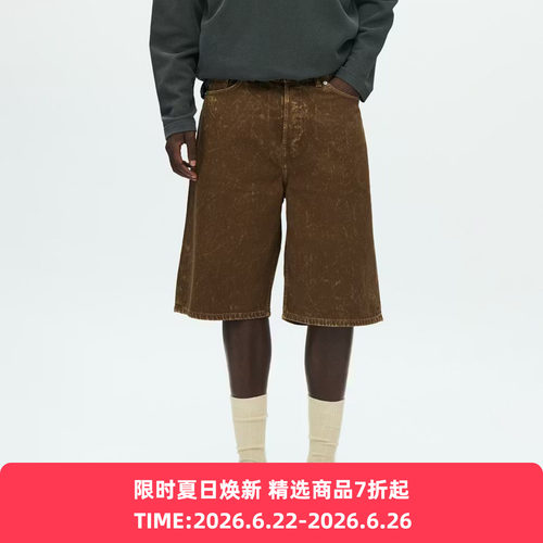 Wood Wood Type 16 jorts 水洗做旧牛仔短裤