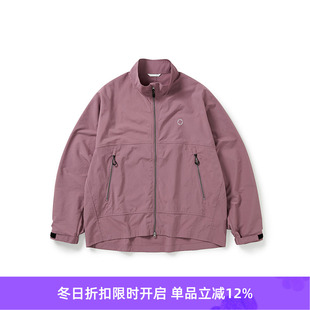 防晒防泼水轻量再生环保面料运动夹克 WIND 立领外套 and WHEELS