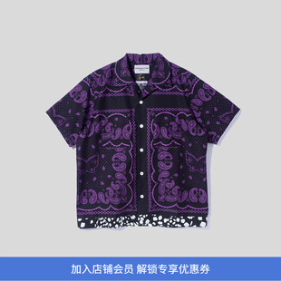 NOMA x Needles Bandana Shirt 联名款印花短袖衬衫