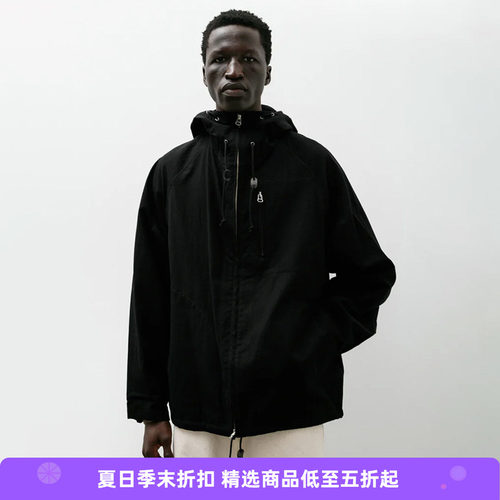 YOKO SAKAMOTO HOODED JACKET 宽松廓形连帽夹克外套