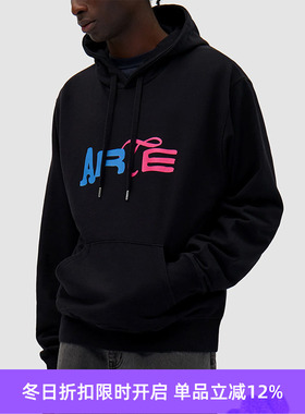 Arte DUO LOGO HOODIE 印花连帽套头卫衣
