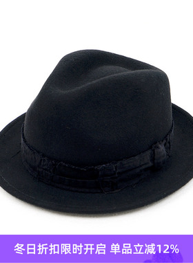 KUON Boro Fedora Hat 日本古布拼接礼帽