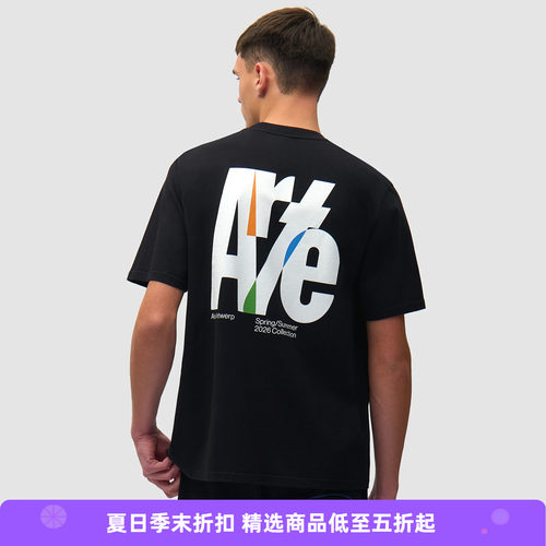 Arte Big Logo Back T-shirt 背后LOGO印花圆领短袖T恤