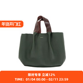 Hender medium日本职人手工制牛皮植鞣革手提包 bag Scheme piano