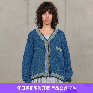 CARDIGAN BULB KNIT 男女款 Story 天然染色有机棉针织开衫 mfg