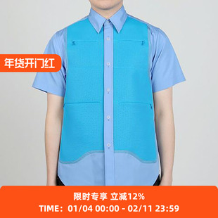 Fumito Ganryu Tactical bosom shirt 正面拼接假两件短袖衬衫