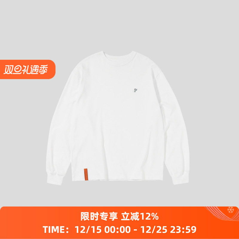 PRIMEE宽松圆领长袖T恤