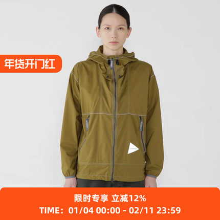 and wander PERTEX 男女户外机能性专业防水防风超轻连帽夹克外套