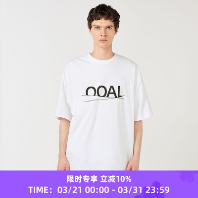 nanamica OOAL Graphic Tee 男女款有机棉宽松圆领短袖T恤