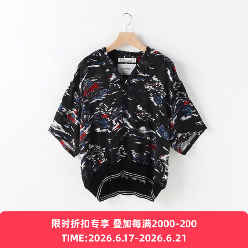 DAIRIKU夏威夷短袖花衬衫