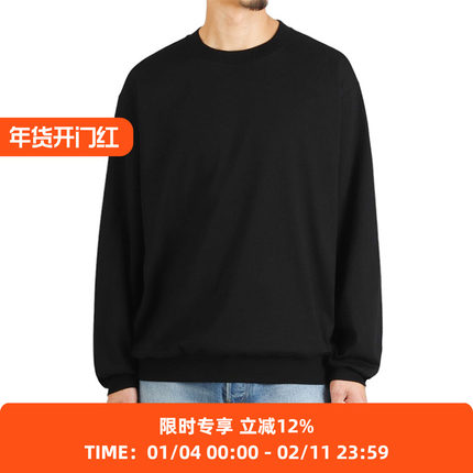 blurhms ROOTSTOCK Silk 20/80 长绒棉丝绸混纺吸湿保温长袖T恤