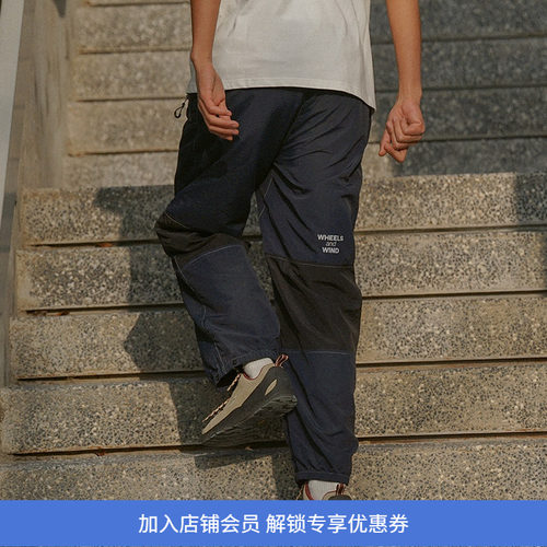 WHEELSandWIND运动长裤