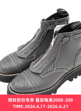 foot the coacher RESISTANCE BOOTS FTC日本手工制雕花皮靴