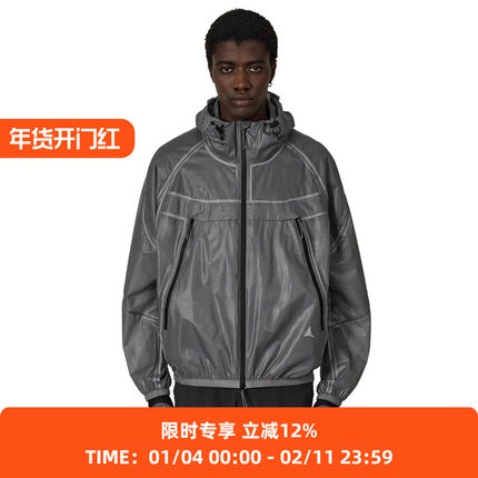 ROA Glasslike 3L Taped Waterproof Jacket高强度防水连帽冲锋衣