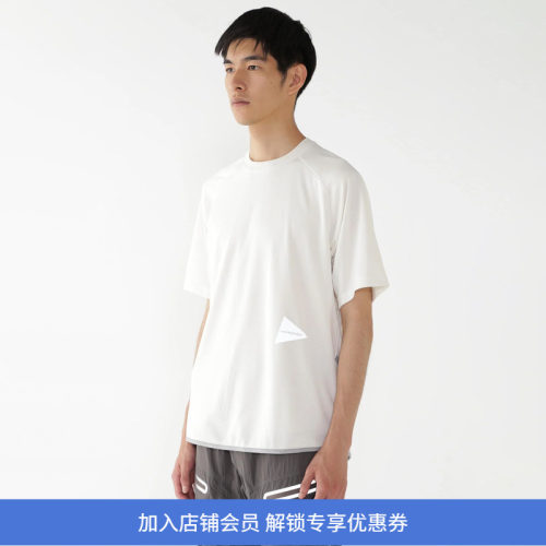 and wander dry jersey raglan 男女吸湿速干透气防臭运动短袖T恤