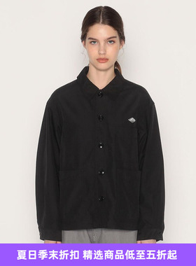 DANTON PCP_COVERALLS 女装休闲翻领大口袋工装夹克外套