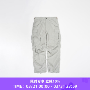 Cargo Field Pants 吸湿透气面料军事风工装 nanamica 裤 ALPHADRY