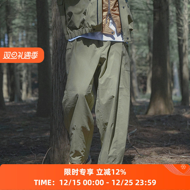 WHEELSandWIND运动休闲长裤