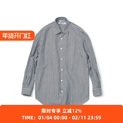 SOE Regular Collar Shirt哲学主题 英伦风长袖衬衫 日本制