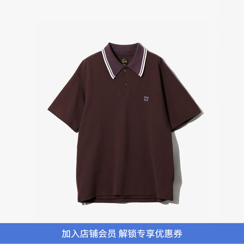 Needles Regular Collar Polo - Cotton Pique 蝴蝶短袖Polo衫