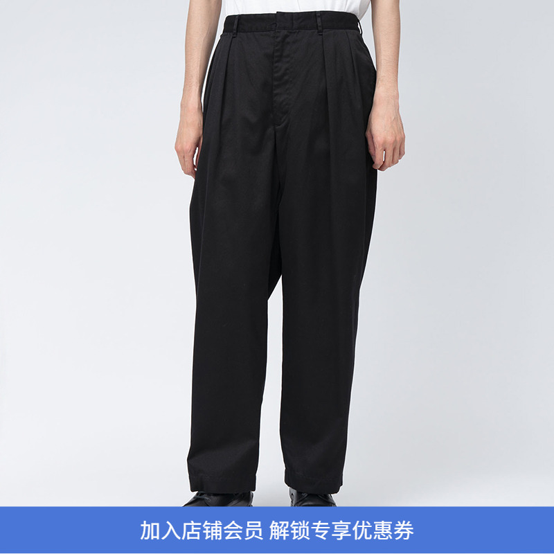 nanamica Double Pleated Chino Pants 复古男装宽松锥形长裤