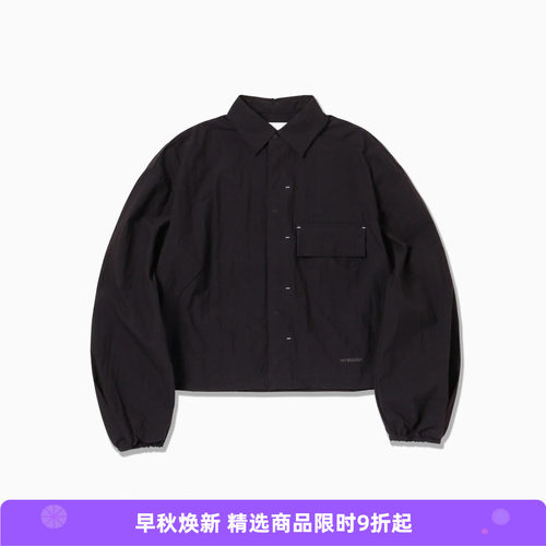 and wander tuck shirt jacket (W) 女装尼龙棉混纺工装夹克