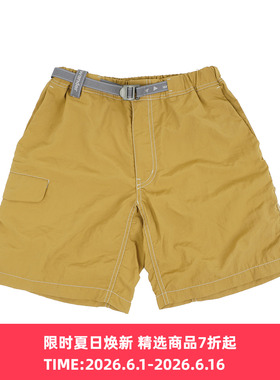 and wander Ny taffeta hiker 男女塔夫绸尼龙宽松户外机能性短裤