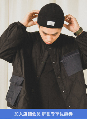 PRIMEE x the MAD HATcher KNIT CAP 联名工事风针织帽 冷帽