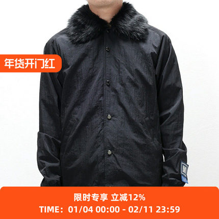 Fumito Ganryu  Jacket 可脱卸毛领盐缩尼龙教练夹克 外套