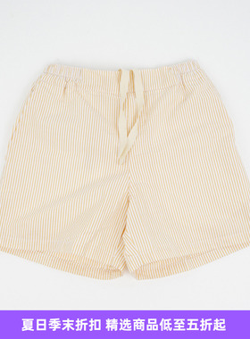 Howlin SHORTS SEERSUCKER STRIPES 比利时制女装透气泡泡纱短裤