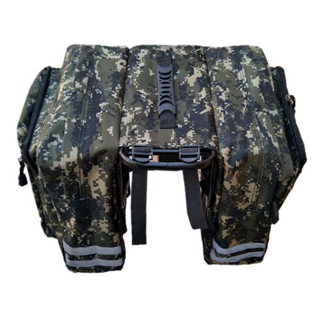 2023新款包邮自行车后货架包山地车两驮单车后双驮包马鞍包车包