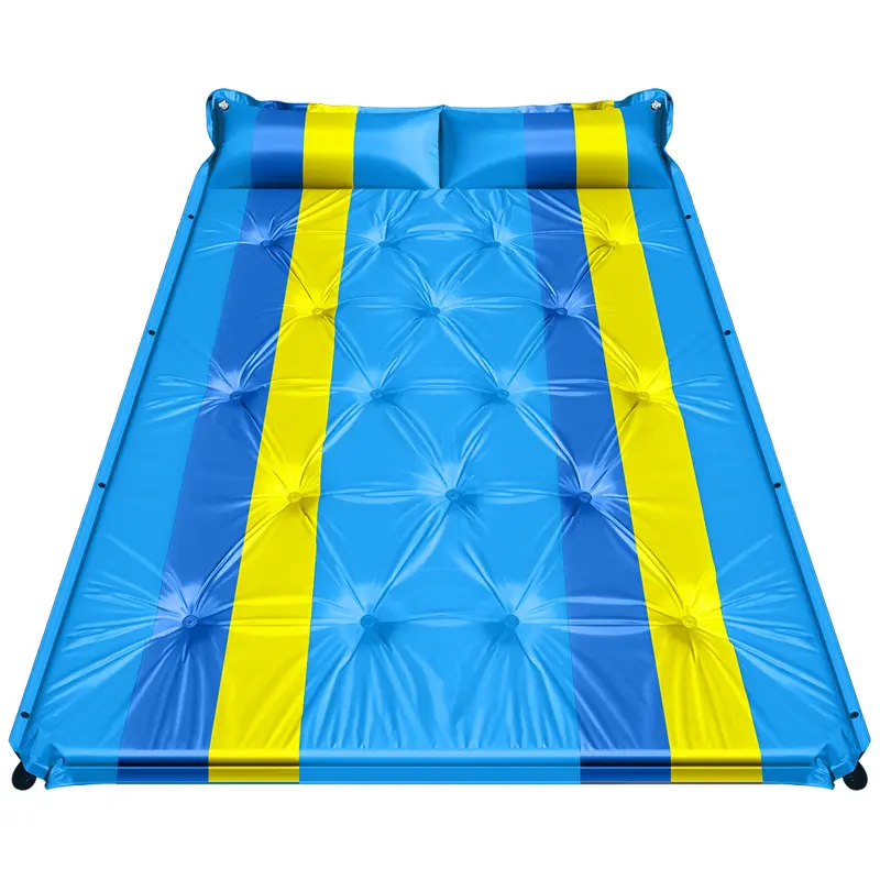 可拼接双人自动充气床垫户外加大