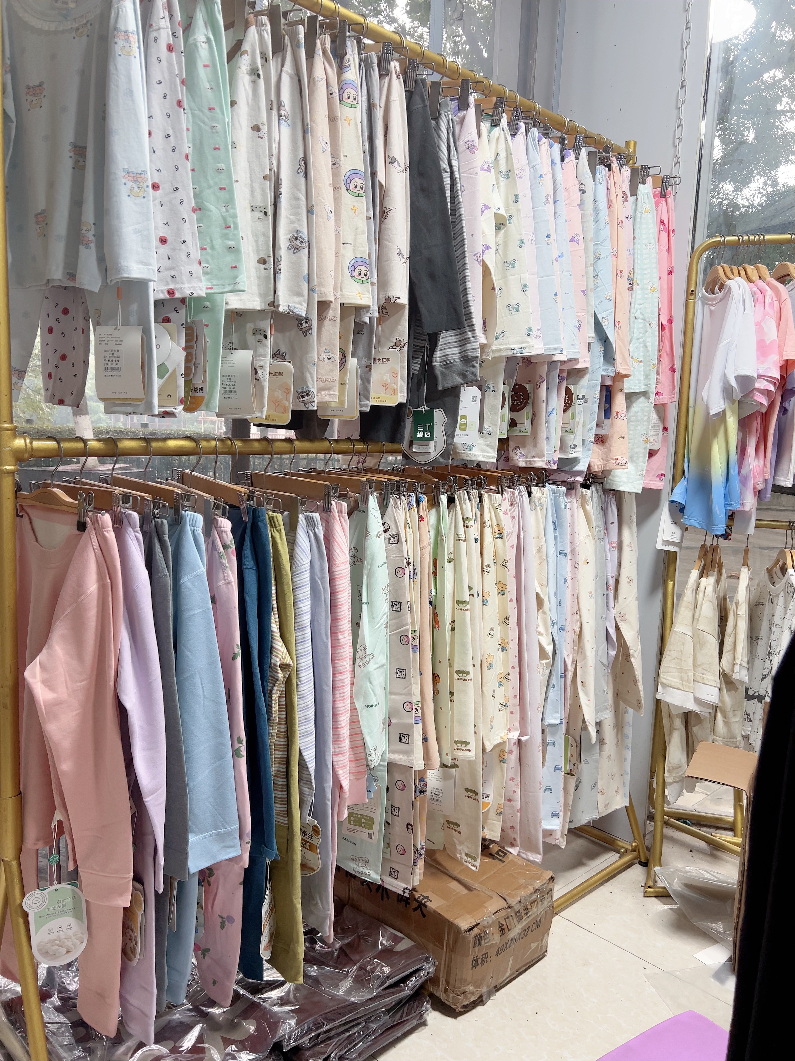 男女童110-190码段秋衣秋裤纯棉套装家居服需要扣客服花色码号