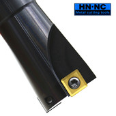 海纳MP10锪孔90度平底过中心立铣刀杆硬质合金抗震数控刀具