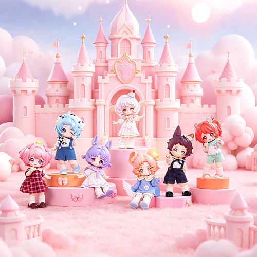 COME4FREE邦倪甜点幼稚园12分BJD可动人偶盲盒娃娃奶糕梦境泡芙