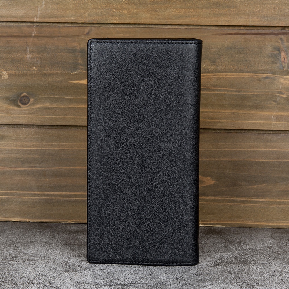 秋冬男士钱包真皮长款西装包二折多卡位钱夹商务休闲头层牛皮