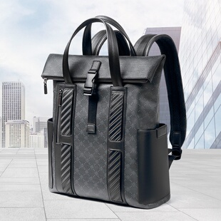 时尚 2026新款 轻便双肩包男款 男士 印花双肩背包大容量15.6寸 新款