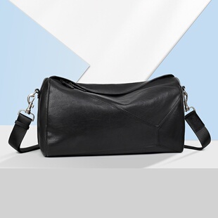 新款 真皮通勤男士 头层牛皮男包大容量韩版 单肩包时尚 男式 2026新款