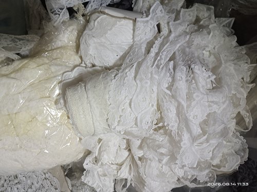 有灰黄渍蕾丝花边diy配件发饰裙边服装服饰辅料裙装娃衣称斤一斤
